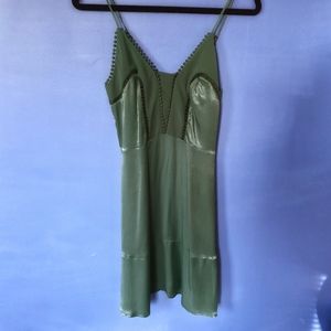 Emerald Green Slip Dress by H&M